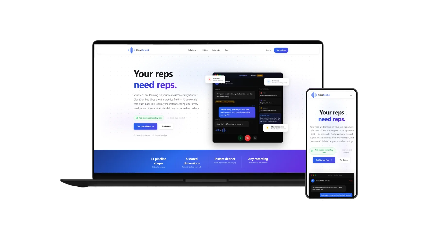 CloseCombat website