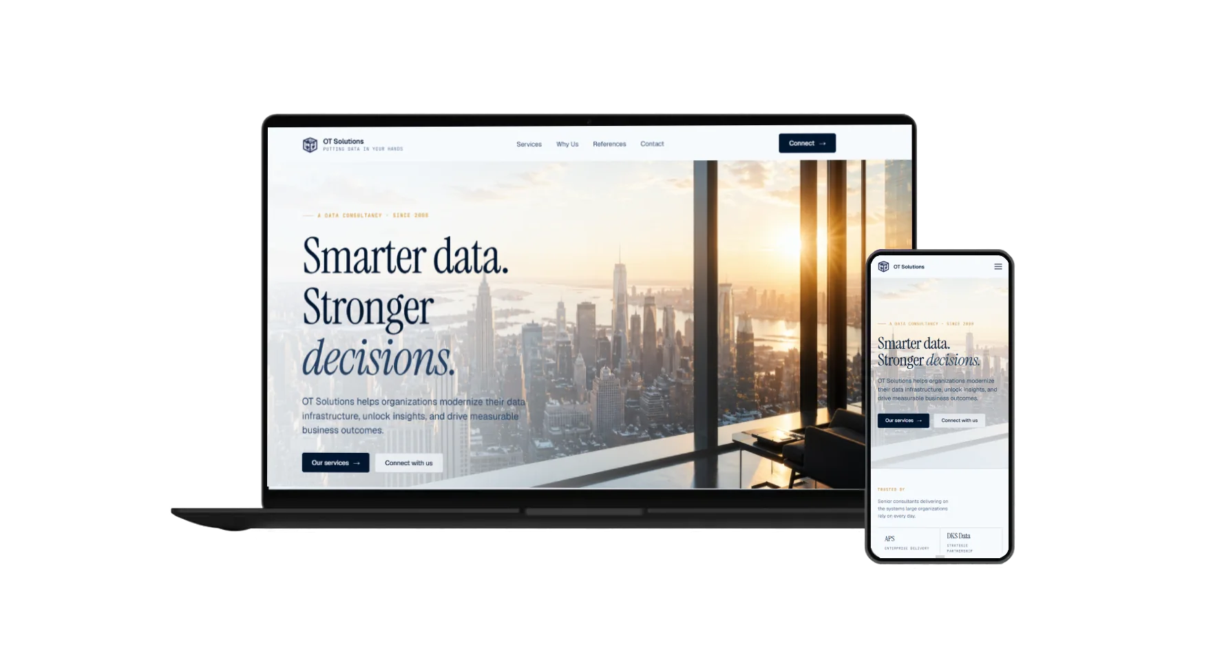 OT Solutions website
